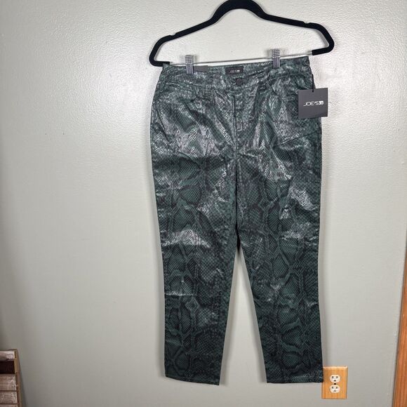 New - Joe’s Scaled Bistro Green Pants Size 28 NWT‎ - MSRP $228 - Picture 4 of 9